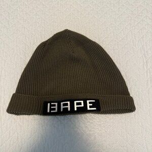 Bape Green Beanie